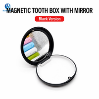 Étui de rangement pour aligneurs orthodontiques avec logo personnalisé, mini boîte de rangement pour appareils dentaires pour les voyages