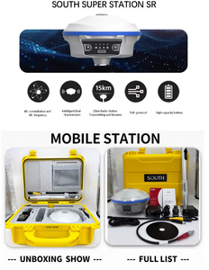 Estación Base SOUTH Super GNSS RTK de 1598 Canales, Largo Alcance de 30 km, Radio Integrada, Modo Base 1+1, IP68 - Product Image 4