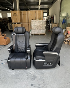 Siège auto électrique de luxe modifié avec fonction pivotante pour <span class=keywords><strong>Toyota</strong></span> Hiace Sienna Voxy Granvia - Product Image 4