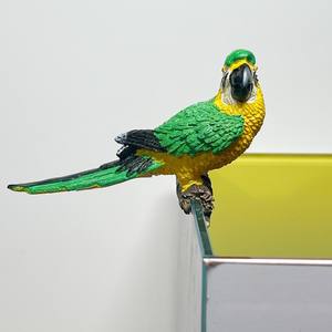 Décoration d'ornement de perroquet de simulation de réservoir de poissons et décoration de paysage - Product Image 6