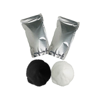 Poudre DTF noire et blanche pour impression DTF, laminée à chaud, 500g/1KG, pour impression sur t-shirts.