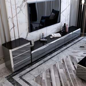 <b>Wall</b> <b>TV</b> Cabinet Modern Luxury Stand Entertainment <b>Unit</b> for Floating Living Room - Product Image 5