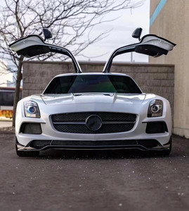 ชุดแต่งสไตล์ Mercedes SLS R197 Black Series คาร์บอนไฟเบอร์ กันชนหน้า-หลัง สปอยเลอร์ ฝากระโปรง สภาพใหม่ - Product Image 2