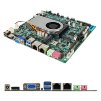 Carte mère industrielle COIXUNIPC MINI-ITX Intel I5-6200U/6300U avec affichage LVDS/EDP/HD/VGA, 2*SO-DIMM, avec processeur