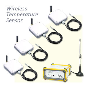 ระบบตรวจสอบสิ่งแวดล้อม 4 ชุดเซ็นเซอร์วัดอุณหภูมิแบบไร้สายส่งข้อมูลไปยังสถานีฐานแบบไร้สาย - Product Image 1