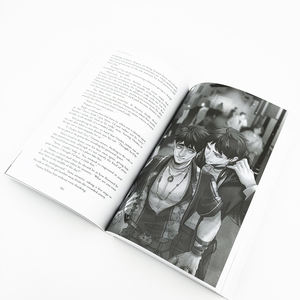 Servicio de Impresión de Cómics para Adultos <span class=keywords><strong>en</strong></span> <span class=keywords><strong>Blanco</strong></span> y Negro Personalizados de Fábrica <span class=keywords><strong>en</strong></span> Papel de Arte Revestido con Impresión Offset - Product Image 5