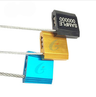 Câble métallique GY315 – Meilleur prix avec scellé de sécurité mécanique haute sécurité pour remorque et verrouillage de porte de conteneur