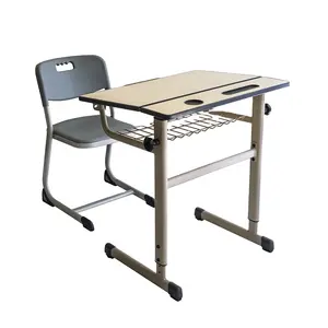 Student study desk and chair classroom sets school furniture
