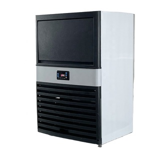 High Quality Energy Saving Stainless Steel Commercial <b>Ice</b> Cube Maker <b>Machine</b> Compressor 80kg/24h <b>Ice</b> Making Capacity Fast <b>Ice</b> - Product Image 1