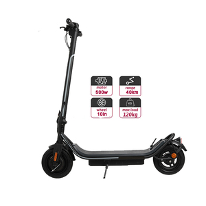 Scooter Eléctrico Personalizado OEM con Batería E para Adultos, Llanta Gruesa de 10 Pulgadas y 500W, Velocidad Rápida de 25km/h, Scooters Eléctricos N08 - Product Image 6