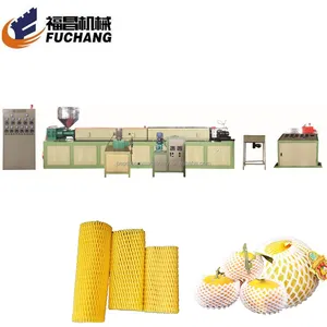 Polyethylene EPE foam fruit net machine foam mesh sheet extrusion line for vegetables and fruits machine