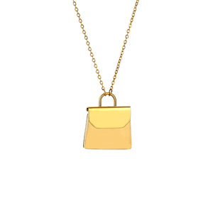 Colgante de sobre único en acero inoxidable PVD en blanco <span class=keywords><strong>para</strong></span> grabado láser, joyería personalizada, regalo de aniversario - Product Image 5
