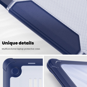 TPU Anti Drop Shock Protection Transparent Case Fold Starry Sky Stand Housse de protection pour MacBook Pro Air 13 14 16 Inch2018 2020 - Product Image 5