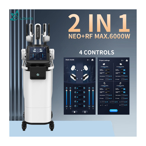Máquina de Escultura Corporal Tesla Neo EMT 8.7 con 4 Manijas, Estimulador Muscular EMS NEO RF, Dispositivo Adelgazante - Product Image 5