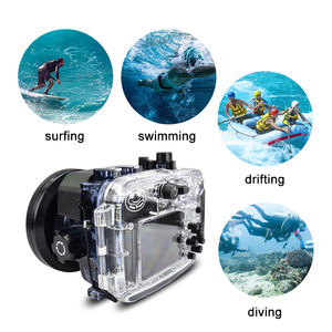 Pelucheux — étui étanche de plongée sous-marine <span class=keywords><strong>pour</strong></span> caméra <span class=keywords><strong>Sony</strong></span> <span class=keywords><strong>RX100</strong></span> VII, boîtier de protection, équipement de plongée et photographie, 60m195 pieds - Product Image 4