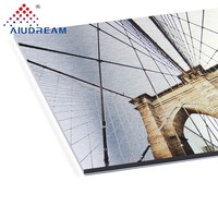 Materiales para Remolques, Revestimiento Interior para Puertas de Garaje, Panel Decorativo Brillante, Paneles ACP ACM, Alta Resistencia a la Corrosión, Aluminio