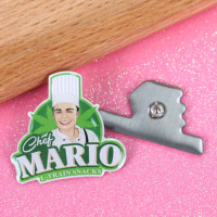 Impression offset + broche époxy insigne en métal imprimé haute définition personnalisé insigne en métal en gros insigne d'épingle personnalisé