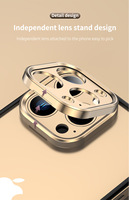 Étui de protection en métal aluminium de luxe avec protection d'objectif d'appareil photo pour iPhone 18 Pro Max 18pro 18PM