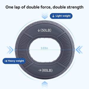 Poignée de résistance à 3 niveaux de forme octogonale pour le <span class=keywords><strong>renforcement</strong></span> ciblé des avant-bras et la rééducation physique - Product Image 3