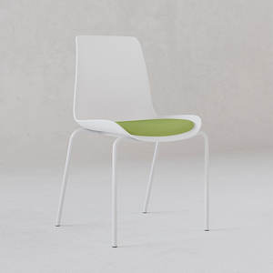 会議室または待合室用のモダンデザイン使用金属フレームダイニングチェア - Product Image 2