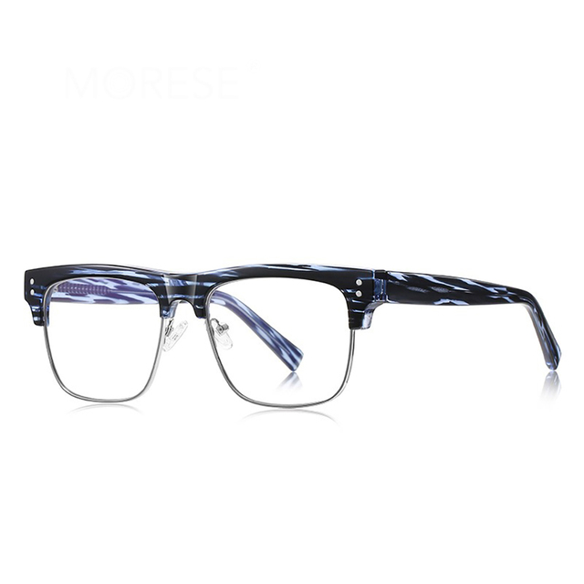 2203 Eyebrow Men Luxury Fashion Frames Glasses Anti Blue Light Blocking Eyeglasses New