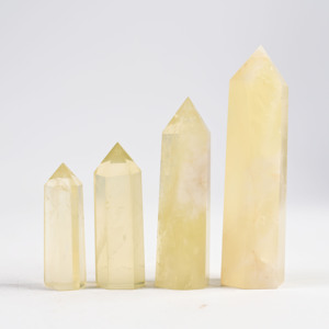 Tour en cristal naturel en gros : Obélisque de citrine, pointe de quartz brut pour l'artisanat et la décoration intérieure - Product Image 5