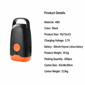 Répulsif à ultrasons rechargeable pour chiens, dispositif <span class=keywords><strong>anti</strong></span>-aboiement portable avec lumière stroboscopique, dissuasif sûr pour animaux de compagnie en extérieur pour les promeneurs - Product Image 3