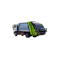 Camion à ordures compacteur hermétique Dongfeng Duolika D6 5m³ à chargement arrière pour l'élimination des déchets résidentiels urbains