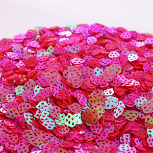 Fragola foglia Nail Art decalcomanie paillettes patch in PVC fai da te custodia per cellulare bellezza e riempimento Design elegante e unico - Product Image 4