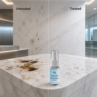 Essence liquide céramique nano-micro-silice de qualité industrielle, anti-taches pour pierre, formule modifiée invisible, marque A1
