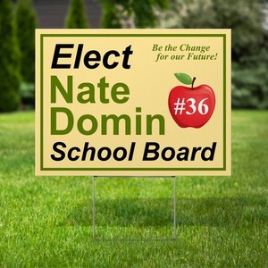 Wholesale Custom Political Yard Signs 24'' X 18" - Double-Sided with Stakes Outdoor Waterproof Custom Yard Signs - Product Image 2
