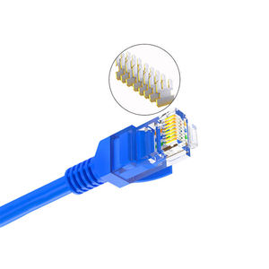 Cable de Red Ethernet UTP Cat5e Cat6 de Longitud Personalizada, 1-30M, Cable LAN Gigabit RJ45 de Cobre Puro para Computadora - Product Image 4