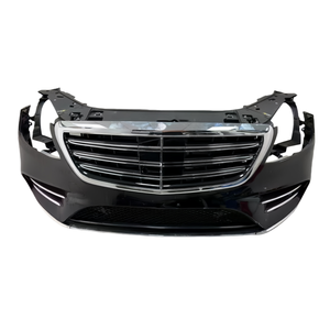Pare-chocs avant d'occasion Mercedes-Benz Classe S W222, kit carrosserie avant de berline de luxe 300/S450/S65, complet à fixer par vis, haute qualité, garantie 1 an - Product Image 1