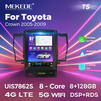 MEKEDE voiture gps navigation Android auto voiture-play écran tactile radio lecteur vidéo pour Toyota crown 2005-2009