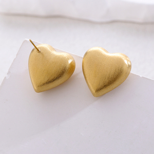 Collar con Colgante de Corazón Chapado en Oro 304 316 TAYOINFASO, Cadena de Aleación, Joyería Unisex Romántica para Uso Diario - Product Image 2