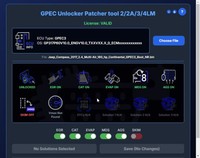 Software de Desbloqueo GPEC para Chrysler Continental, para ECU GPEC2/2A/3/4LM - Desbloqueo OBD (2A) y Otras Funciones