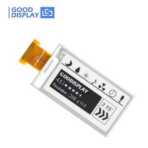 Écran E-Paper SPI GDEW0215T12 de 2,15 pouces, 208x112, rafraîchissement partiel en 0,5s, panneau E-Ink économique pour projets embarqués DIY - Product Image 3