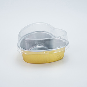 Custom <strong>Disposable</strong> Baking Pans <strong>Disposable</strong> Foil Cake Cup <strong>Tray</strong> for <strong>Dessert</strong> Bake Use Foil Containers - Product Image 1