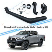 Kit de conversion de carrosserie pour pick-up 4x4, kits d'admission d'air en plastique ABS, dispositif de franchissement d'eau, snorkel pour Hilux Revo SR5