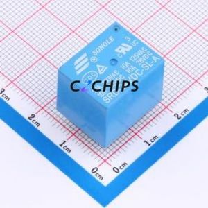 SRD-24VDC-SL-A Power Relay Through hole,15.6x19.2mm Relay 24V 1 Normally Open: 1A (SPST-Normally Open)::: 4 250V-AC - Product Image 2