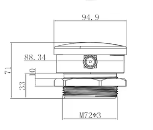 Tlc2101wl nước ngầm nhiên liệu nước Diesel bể dầu Thiết bị đo giám sát mức độ - Product Image 4