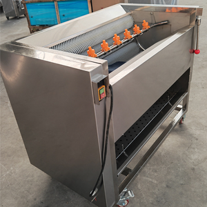 Machine à éplucher les pommes de terre automatique à haute efficacité, éplucheuse industrielle et commerciale pour légumes et carottes, traitement à haute efficacité - Product Image 4