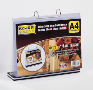 Factory Promotional Advertising Display Stand Wholesale Cheap Stand Flip Cover Desk Calendar 2023