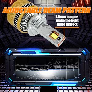 Сверхяркие светодиодные фары Chenlang 360 Вт 50000lm для автомобиля H4 Luces Led Para Auto H11 Focos 9005 Faro H7 лампы BMW E90 фары - Product Image 4