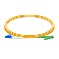 Cavalier E2K haute puissance monomode Simplex PVC LSZH 2.0mm 3.0mm cordon de raccordement E2000 APC à E2000/APC cordon de raccordement à fibre optique