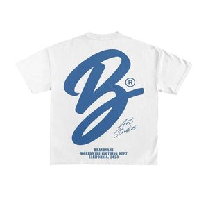 YKH 230 Gsm 100% algodón peinado serigrafía camisa de hombre Camiseta de gran tamaño camiseta de logotipo personalizado para hombre - Product Image 5