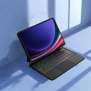 Mới Đối Với Samsung Galaxy Tab S9 Bàn Phím Trường Hợp 11 "SM-X710 SM-716B Ma Thuật Bàn Phím-7 Màu Sắc Backlit Bàn Phím Từ Folio Bìa - Product Image 1