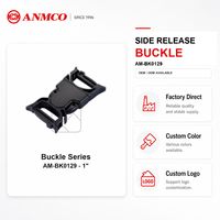 Sangle en toile avec fermoir à dégagement latéral pour la fabrication de demi-boucles en kit – Approvisionnement en composants ANMCO