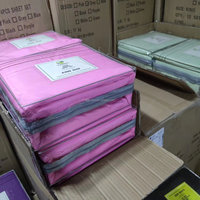 Parure de draps King Size en microfibre écologique 1800 fils, broderie 3 lignes, draps-housses unis doux pour hôtels