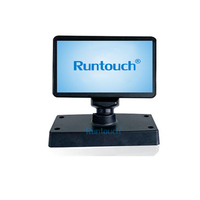 Monitor LCD TFT RunTouch de 10.1 Pulgadas, Pantalla Plana con Retroiluminación LED IPS, Pantalla para Clientes con USB HD MI VGA